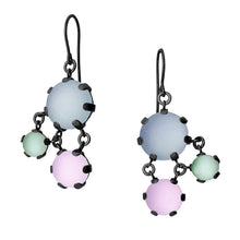 Load image into Gallery viewer, Triangle Maille Drop Earrings
