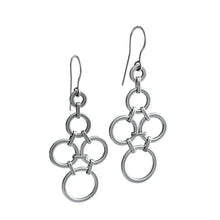 Load image into Gallery viewer, Five Ring Earrings
