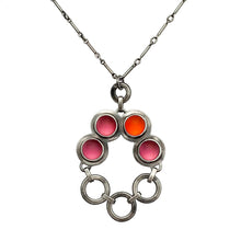Load image into Gallery viewer, Quad Three Ring Necklace
