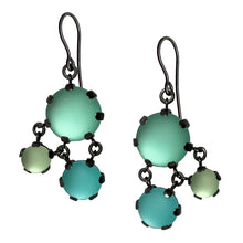 Load image into Gallery viewer, Triangle Maille Drop Earrings
